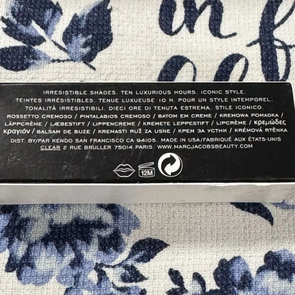 Marc Jacobs Le Marc Lip Creme Lipstick  246 Slow Burn - Discontinued Full Sz NIB